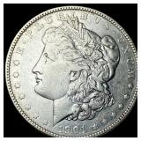 1901 Silver Morgan Dollar CLOSELY  UNCIRCULATED