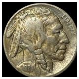 1924-S Nickel Buffalo Nickel ABOUT  UNCIRCULATED