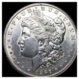 1897-S Silver Morgan Dollar CLOSELY UNCIRCULATED