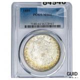 1889 Morgan Silver Dollar PCGS MS64