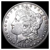 1890-CC Silver Morgan Dollar CLOSELY UNCIRCULATED