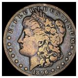 1896-S Silver Morgan Dollar LIGHTLY  CIRCULATED