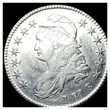 1818 Capped Bust Silver Half Dollar NEARLY UNCIRCU