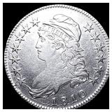 1810 Capped Bust Half Dollar CLOSELY UNCIRCULATED
