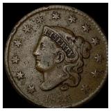 1833 Coronet Head Large Cent NEARLY UNCIRCULATED