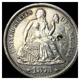 1873 Seated Liberty Dime HIGH GRADE