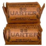 [40 Coins] Mixed Date Silver Washington Quarters