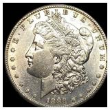 1889-S Silver Morgan Dollar CHOICE AU