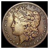 1892-S Morgan Silver Dollar LIGHTLY CIRCULATED