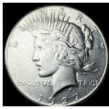 1927 Peace Silver Dollar CLOSELY UNCIRCULATED