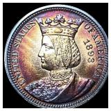 1893 Isabella Quarter Dollar UNCIRCULATED
