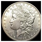 1890-S Silver Morgan Dollar CLOSELY UNCIRCULATED