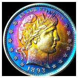 1893 Silver Barber Quarter UNCIRCULATED