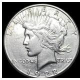 1922 Silver Peace Dollar CLOSELY UNCIRCULATED