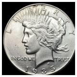 1935 Silver Peace Dollar UNCIRCULATED
