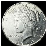 1924-S Silver Peace Dollar UNCIRCULATED
