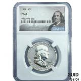 1960 Franklin Half Dollar NGC PF67