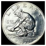1925-S Silver California Diamond Jubilee Half Doll