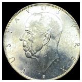 1938 Sweden Silver 2 Kroner UNCIRCULATED