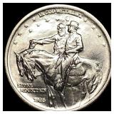 1925 Silver Stone Mountain Half Dollar UNCIRCULATE