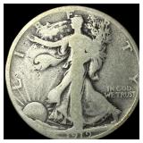 1916 Walking Liberty Half Dollar NICELY CIRCULATED