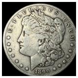 1890-CC Silver Morgan Dollar LIGHTLY CIRCULATED
