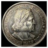1893 Columbian Exposition Half Dollar CLOSELY UNCI