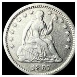 1857-O Silver Half Dime UNCIRCULATED