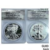 [2 Coins] 2013-W Silver Eagle ANACS RP,EU69 DCAM
