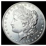 1897-S Silver Morgan Dollar GEM BU