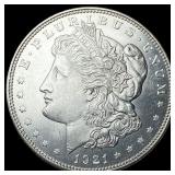 1921 Silver Morgan Dollar CHOICE BU