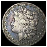 1890-CC Silver Morgan Dollar LIGHTLY CIRCULATED