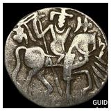 700-1000 AD India Rajput Silver Jital NEARLY UNCIR
