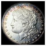 1887-S Silver Morgan Dollar CLOSELY UNCIRCULATED