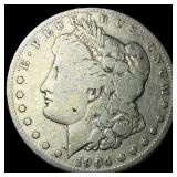 1904-S Silver Morgan Dollar NICELY CIRCULATED