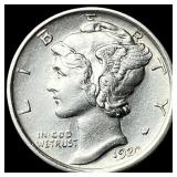 1920 Mercury Dime CLOSELY UNCIRCULATED