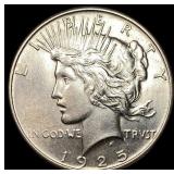 1925 Silver Peace Dollar UNCIRCULATED