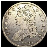 1836 Capped Bust Half Dollar ABOUT UNCIRCULATED