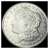 1921-S Silver Morgan Dollar CHOICE AU
