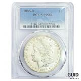1883-O Morgan Silver Dollar PCGS MS64