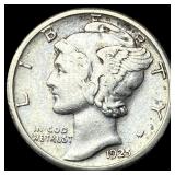 1925 Mercury Dime CLOSELY UNCIRCULATED