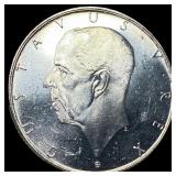 1938 Sweden Silver 2 Kroner UNCIRCULATED