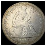 1860-O Silver Dollar LIGHTLY CIRCULATED