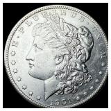 1901-S Silver Morgan Dollar CLOSELY UNCIRCULATED