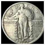 1928-M Standing Liberty Silver Quarter NEARLY UNCI