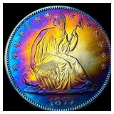 1877-S Silver Half Dollar CLOSELY UNCIRCULATED