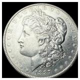 1887-O Silver Morgan Dollar CLOSELY UNCIRCULATED