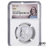 1961 Franklin Half Dollar NGC PF69