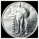 1926 Standing Liberty Silver Quarter CLOSELY UNCIR