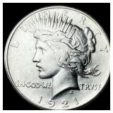 1921 Silver Peace Dollar UNCIRCULATED